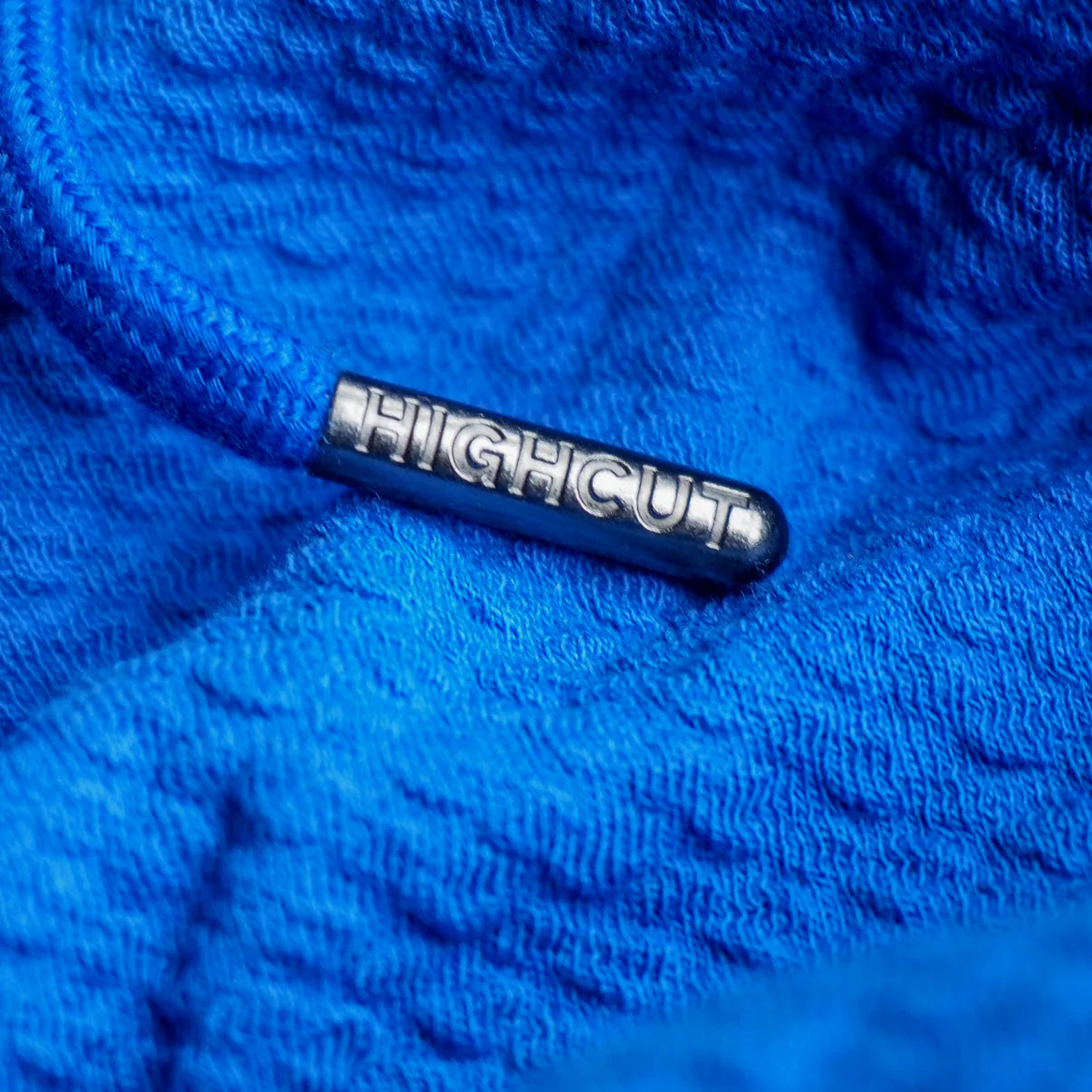HighCut COBALT WAFFLE KNIT HOODIE