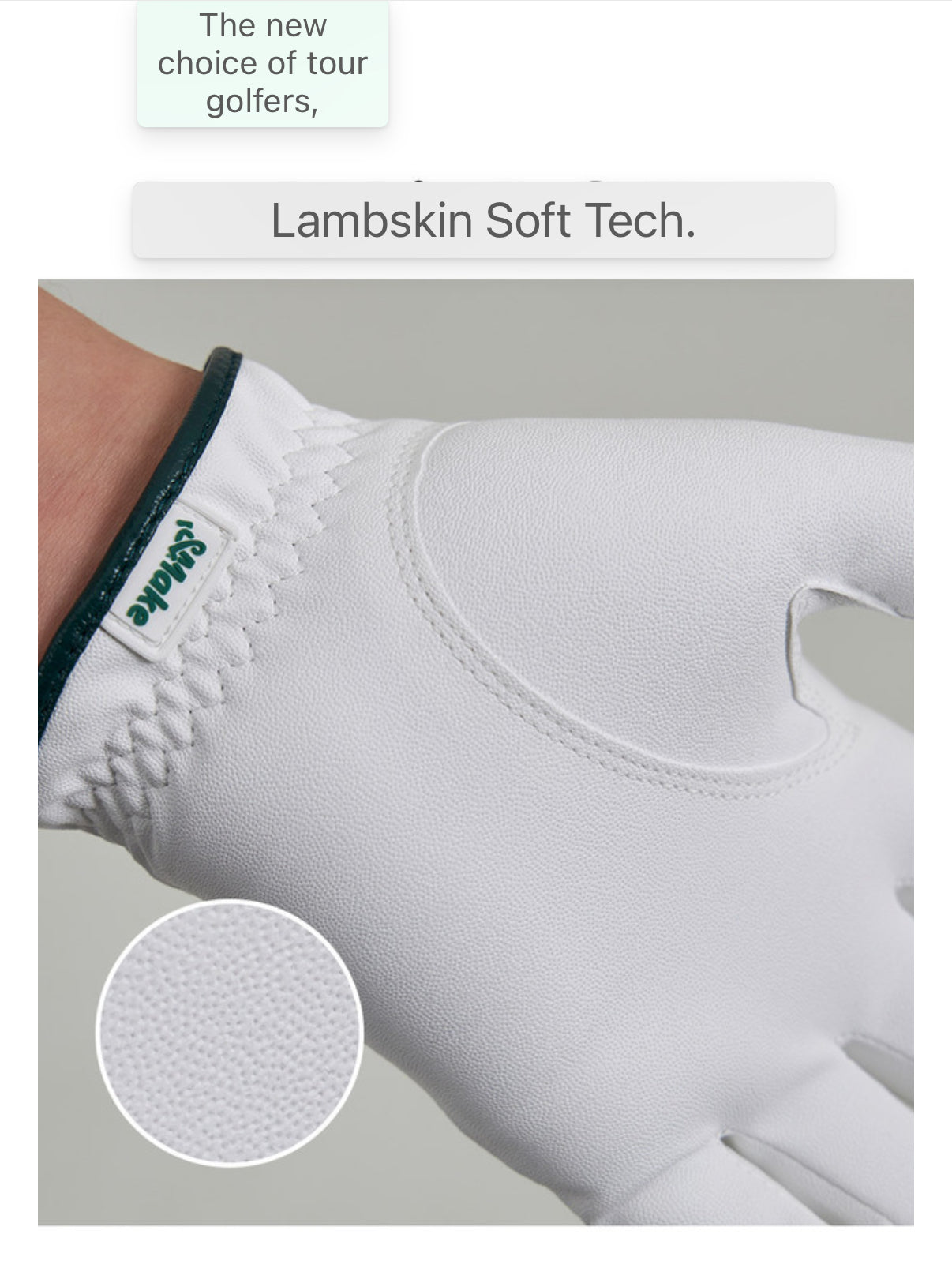 Clobirdie Tour Grip Men's Golf Glove + FREE Gift !
