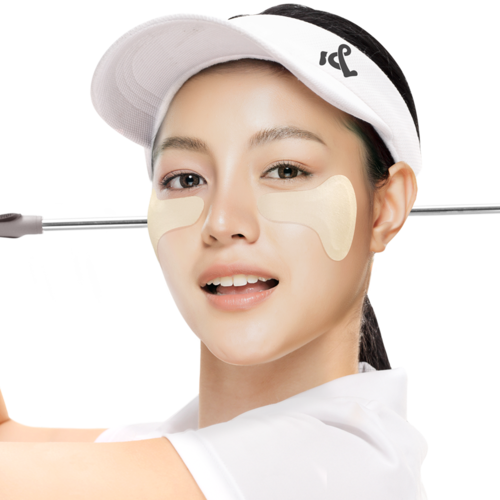Serci & Make Golf Sun Protection Face Patches - CoolPlus 5 pairs per pack
