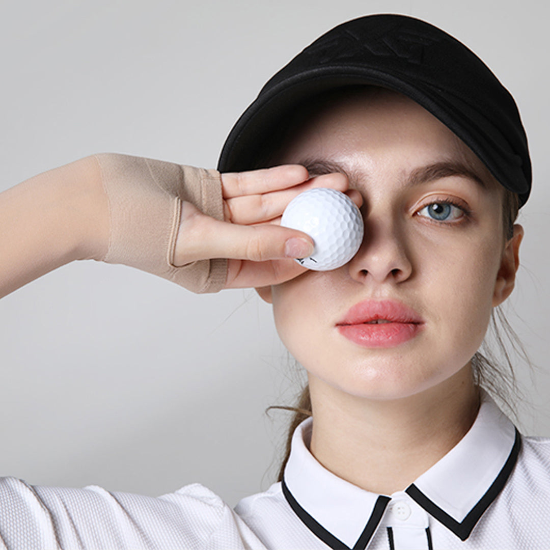 Clobirdie Premium UV Protection Cooling Arm Sleeves 40 Denier Natural Skin Colour (Unisex)