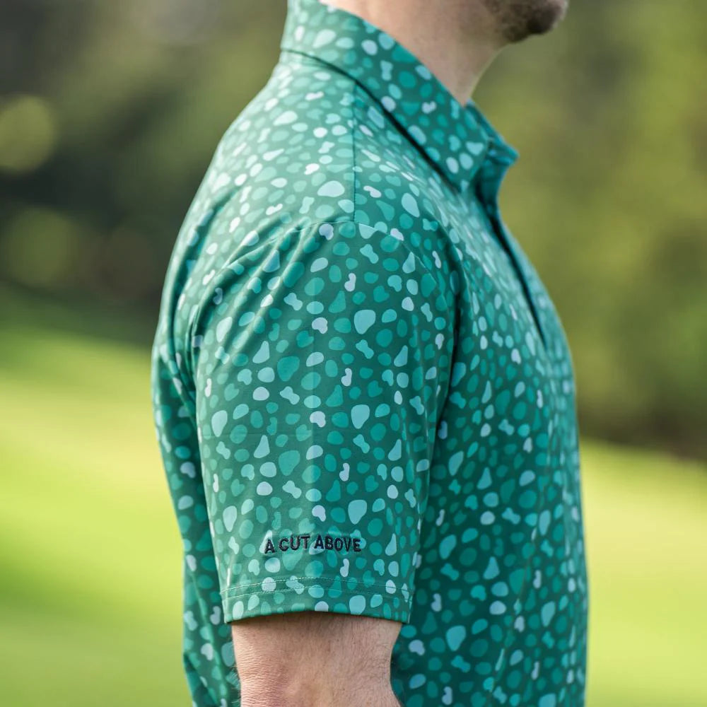 Highcut MEN'S GREEN IN REG POLO