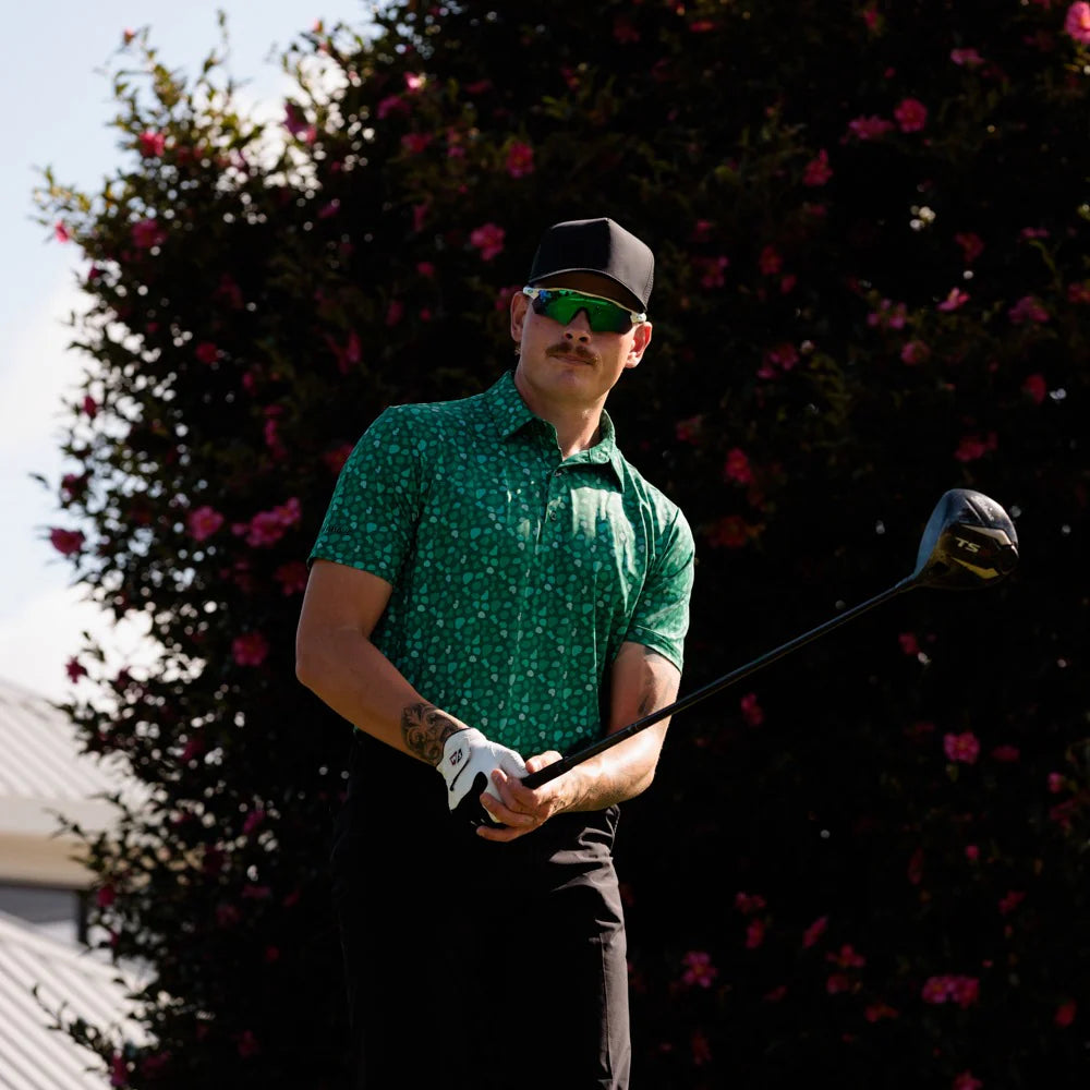 Highcut MEN'S GREEN IN REG POLO